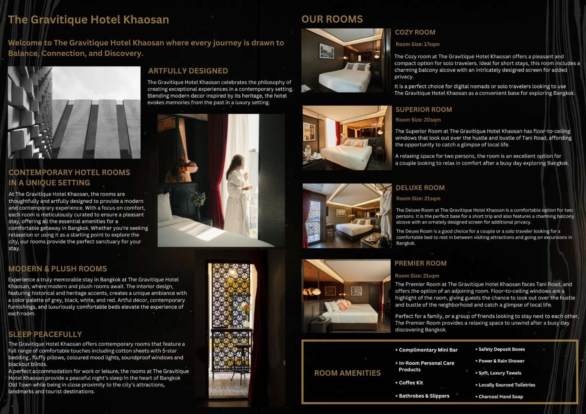 The Gravitique Hotel Khaosan Bangkok Exterior photo